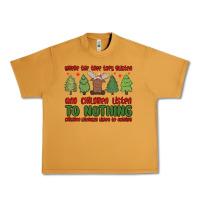 Peanut Butter where the tree tops glisten Urban Heavy Tee - MaliasSmallBusiness