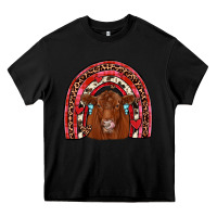 Black valentines red angus rainbow Heavy Core Tee - JahusDesignShop