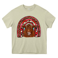Mossy valentines red angus rainbow Heavy Core Tee - JahusDesignShop