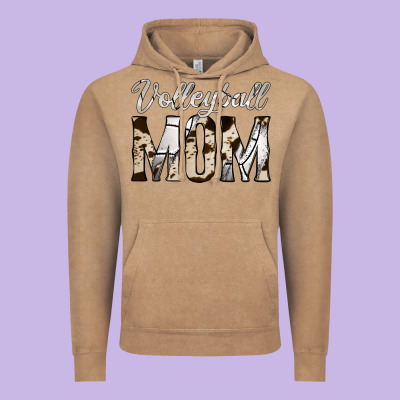 Volleyball  Mom Vintage Hoodie Designed By Jasminsmagicworld