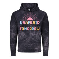 Cloud Black unafraid i know who holds tomorrow Vintage Hoodie - MaliasSmallBusiness