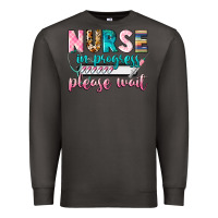 Smoke Nurse in progres Premium Sweatshirt - CowGirlArtShop
