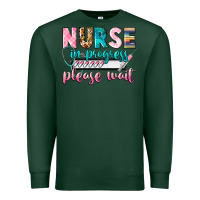 Sports Green Nurse in progres Premium Sweatshirt - CowGirlArtShop