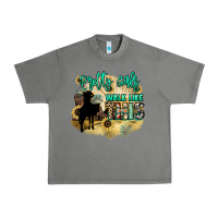 Tornado pretty girls walk like this Urban Heavy Tee - NancyCooperArtShop