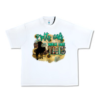 White pretty girls walk like this Urban Heavy Tee - NancyCooperArtShop