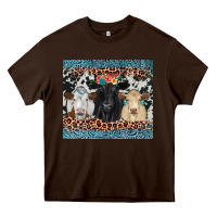 Chocolate Brown black angus Simmental charolais Heavy Core Tee - JahusDesignShop