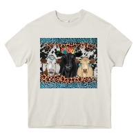 Cream black angus Simmental charolais Heavy Core Tee - JahusDesignShop