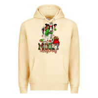 Pina Colada mooey christmas holstein cow Premium Hoodie - CowGirlArtShop