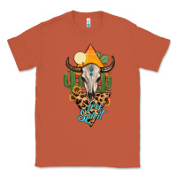 Copper free spirit bull skull Classic Tee - MaliasSmallBusiness