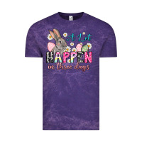 Cloud Purple A lot can happen in three days Vintage Tee - NancyCooperArtShop