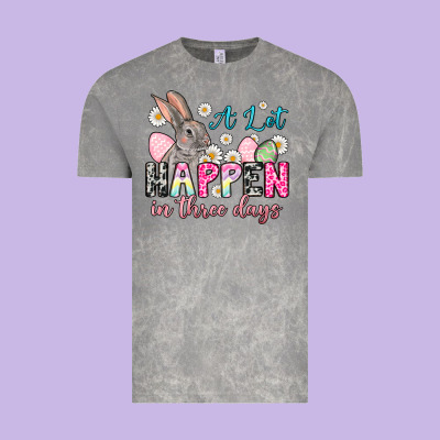 A Lot Can Happen In Three Days Vintage Tee Designed By Nancycooperartshop