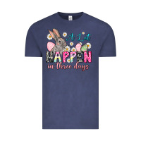 Vintage Denim A lot can happen in three days Vintage Tee - NancyCooperArtShop
