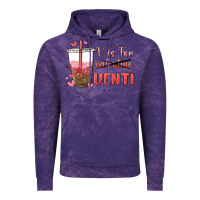 Cloud Purple v is for valentine venti Vintage Hoodie - MaliasSmallBusiness