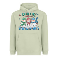 Matcha chillin with my snowmies Heavyweight Hoodie - CowGirlArtShop