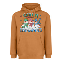 Meerkat chillin with my snowmies Heavyweight Hoodie - CowGirlArtShop