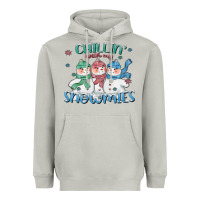 Moon Dust chillin with my snowmies Heavyweight Hoodie - CowGirlArtShop