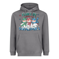 Storm chillin with my snowmies Heavyweight Hoodie - CowGirlArtShop