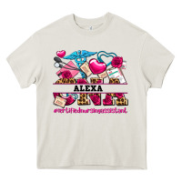 Cream costom name valentines day cna certified nursing Heavy Core Tee - AdoDesignShop