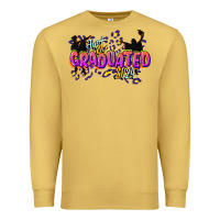Antique Gold just graduated 2024 Premium Sweatshirt - CowGirlArtShop