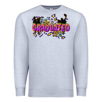 Heather Grey just graduated 2024 Premium Sweatshirt - CowGirlArtShop