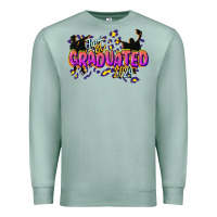 Seafoam just graduated 2024 Premium Sweatshirt - CowGirlArtShop