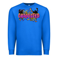 True Royal just graduated 2024 Premium Sweatshirt - CowGirlArtShop