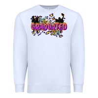 White just graduated 2024 Premium Sweatshirt - CowGirlArtShop