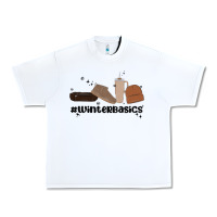 White winter basics stanley Urban Heavy Tee - MaliasSmallBusiness