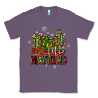 Lavender feliz navidad cactus Classic Tee - JahusDesignShop