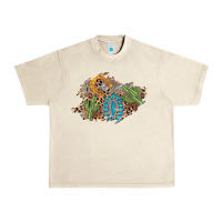 Sandshell horseshoe leopard gemstone cactus patch Urban Heavy Tee - AdoDesignShop