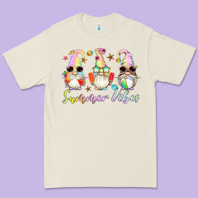 Summer Vibes Gnomes Premium Tee Designed By Artiststas