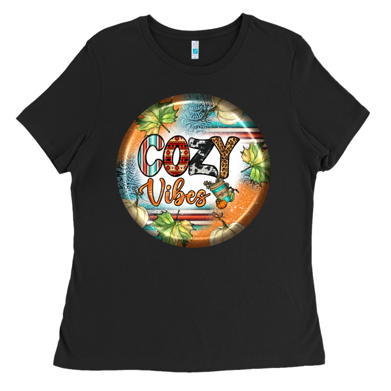 Cozy Vibes Earrings Ladies Tee by BundleAndBundleShop | Teevron