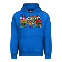 Cobalt hallothanksmas trucks Urban Hoodie - FaDigitalArtStudio