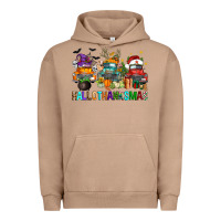 Pigment Burro hallothanksmas trucks Urban Hoodie - FaDigitalArtStudio