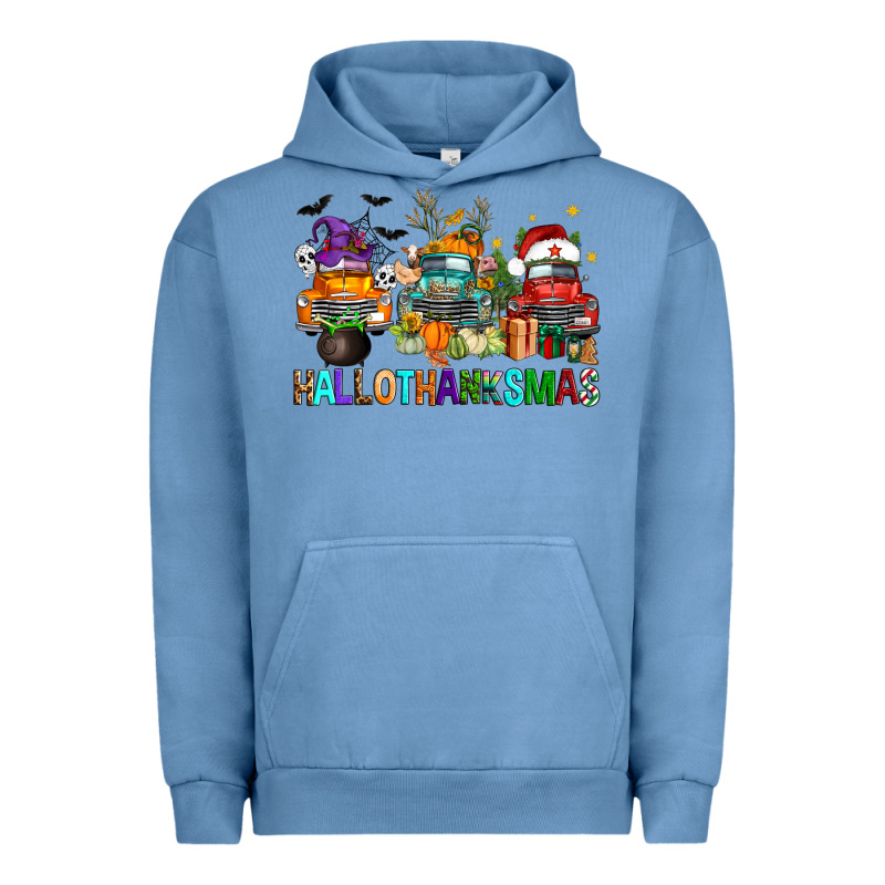 Hallothanksmas Trucks Urban Hoodie by FaDigitalArtStudio | Teevron