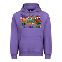Tulip hallothanksmas trucks Urban Hoodie - FaDigitalArtStudio