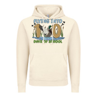 Vintage Artic flying into 100 days of school Vintage Hoodie - MaliasSmallBusiness