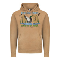 Vintage Camel flying into 100 days of school Vintage Hoodie - MaliasSmallBusiness