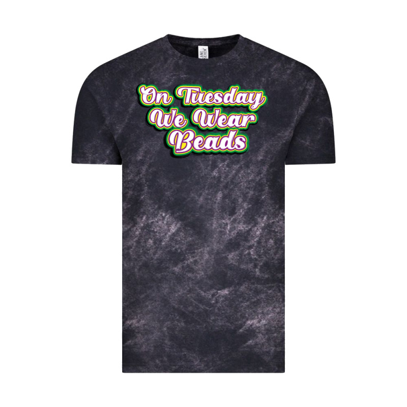 On Tuesday We Wear Beads Vintage Tee by MaliasSmallBusiness | Teevron