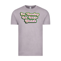 Vintage Zinc on tuesday we wear beads Vintage Tee - MaliasSmallBusiness