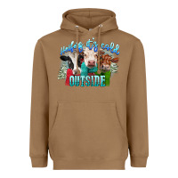 Toasted Coconut heifers its cold outside Heavyweight Hoodie - CowGirlArtShop