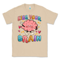 Mushroom kiss your brain Classic Tee - MaliasSmallBusiness