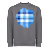 Winter Tartan Patch Heavyweight Sweatshirt | Teevron