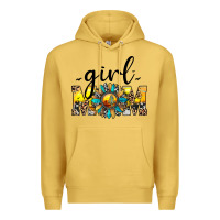 Antique Gold girl mom Premium Hoodie - JahusDesignShop
