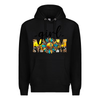 Black girl mom Premium Hoodie - JahusDesignShop