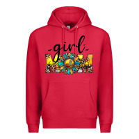 Cardinal girl mom Premium Hoodie - JahusDesignShop