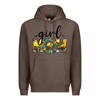 Coffee girl mom Premium Hoodie - JahusDesignShop