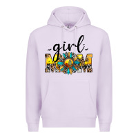 Lilac girl mom Premium Hoodie - JahusDesignShop