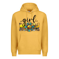 Mustard girl mom Premium Hoodie - JahusDesignShop