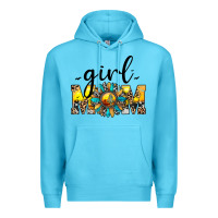 Ocean Blue girl mom Premium Hoodie - JahusDesignShop
